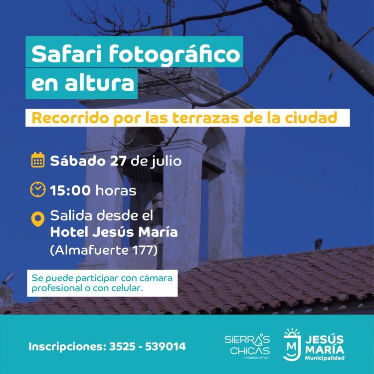 #JesusMaria : Expedición fotográfica por las terrazas de la ciudad