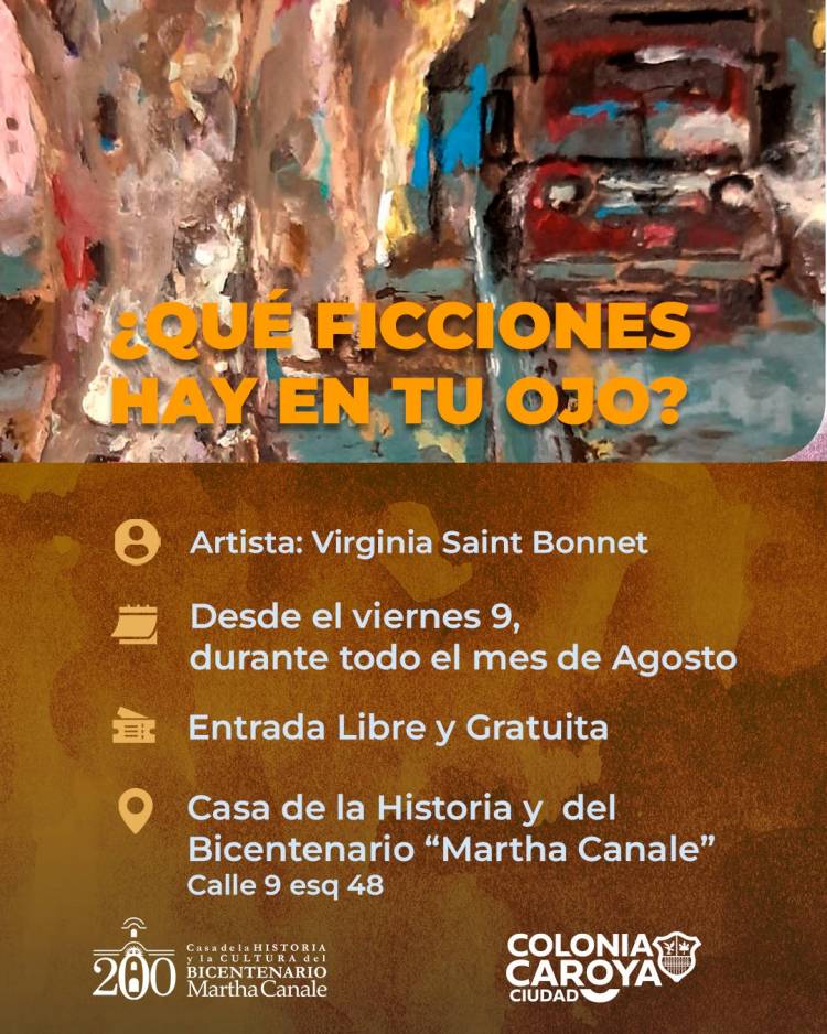 #ColoniaCaroya : Muestra de Virginia Saint Bonnet