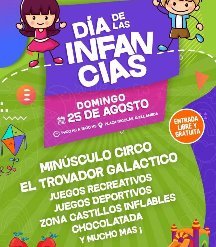 #ColoniaCaroya : Celebra el Día de las Infancias