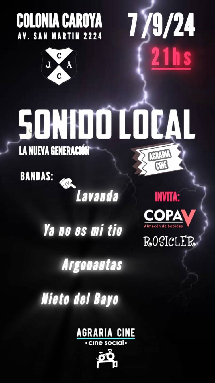 #ColoniaCaroya : Vuelve Sonido Local