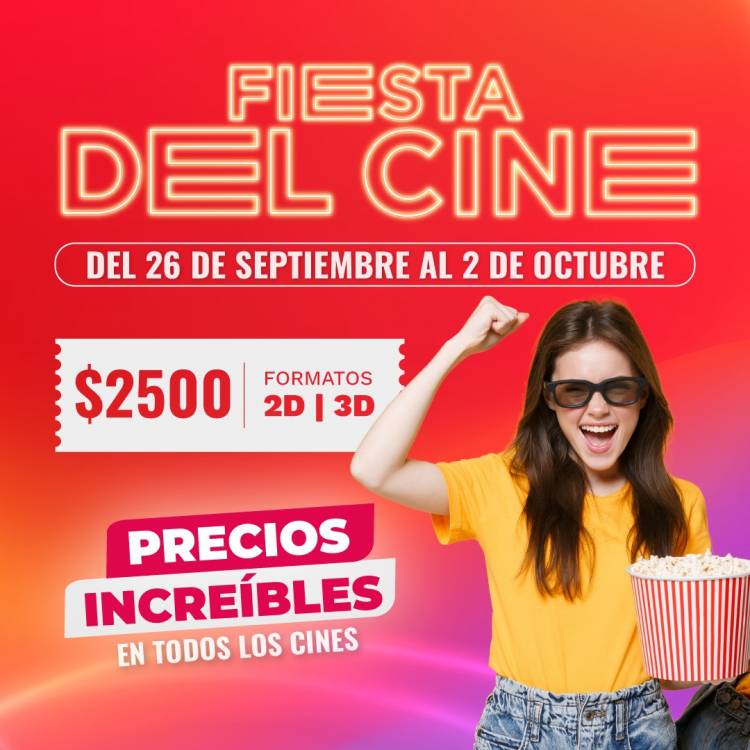 #JesusMaria : Esta semana, Fiesta del Cine con estrenos imperdibles