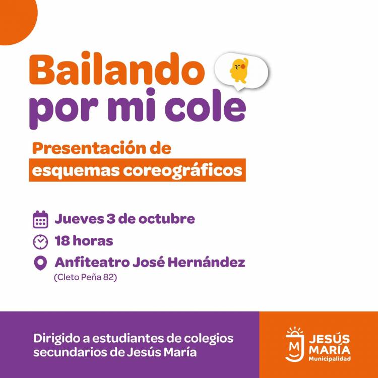 #JesusMaria : Primera edición de “Bailando por mi cole”