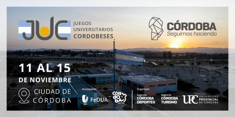 #Córdoba : Llegan los Juegos Universitarios Cordobeses