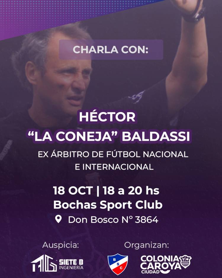 #ColoniaCroya : Charla de Héctor Baldassi