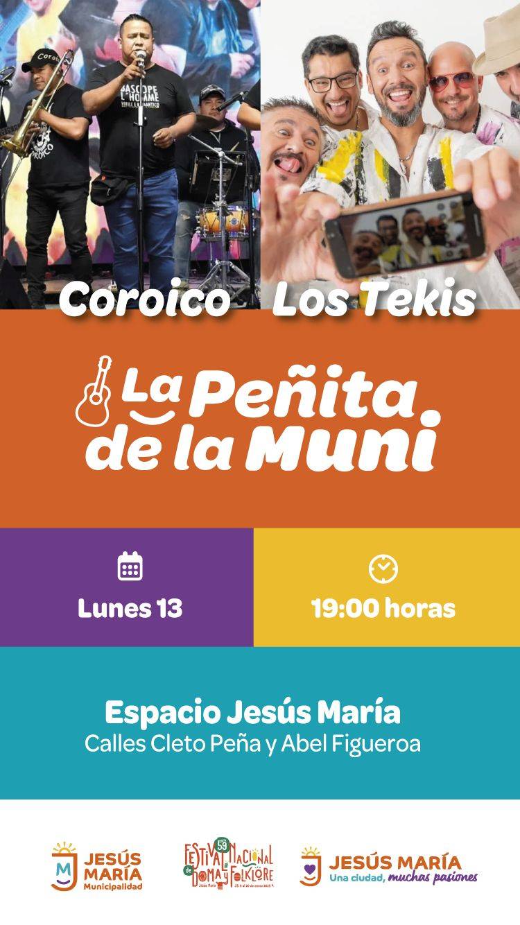 #JESUSMARIA : El carnaval jujeño llega a la Peñita de la Muni