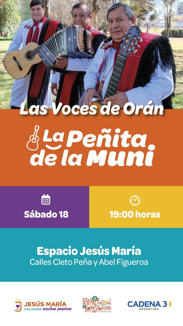 #JESUSMARIA : Las voces de Orán en La Peñita de la Muni