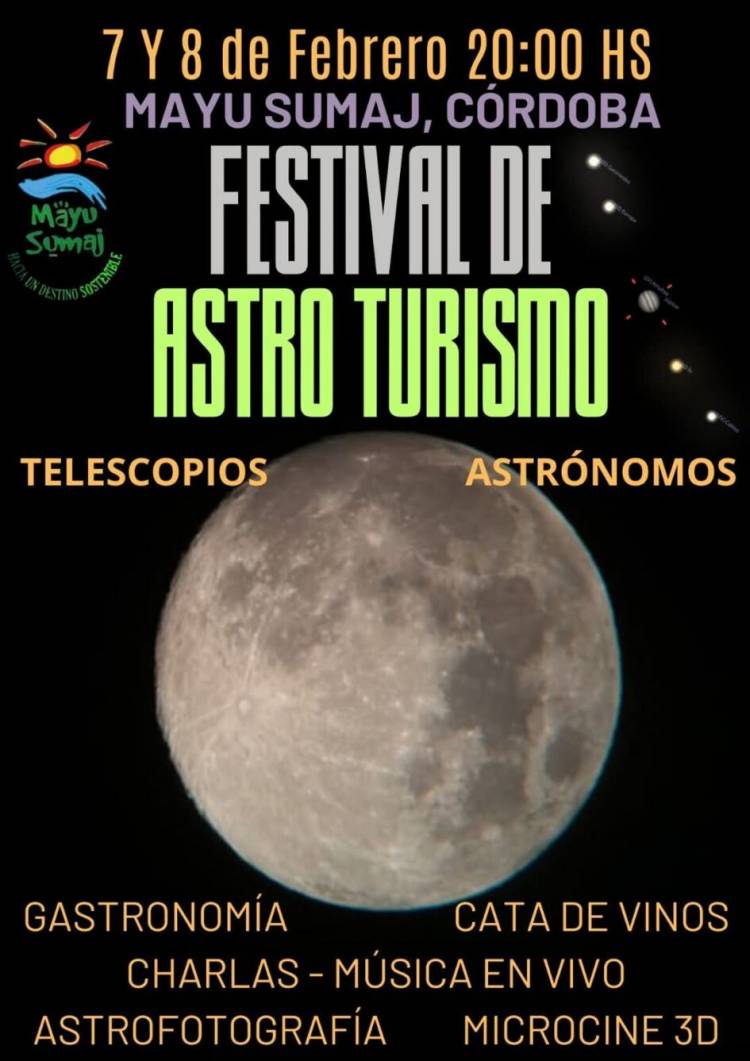 #MayuSumaj : lanza su 1° Festival de Astroturismo los días 7 y 8 de febrero