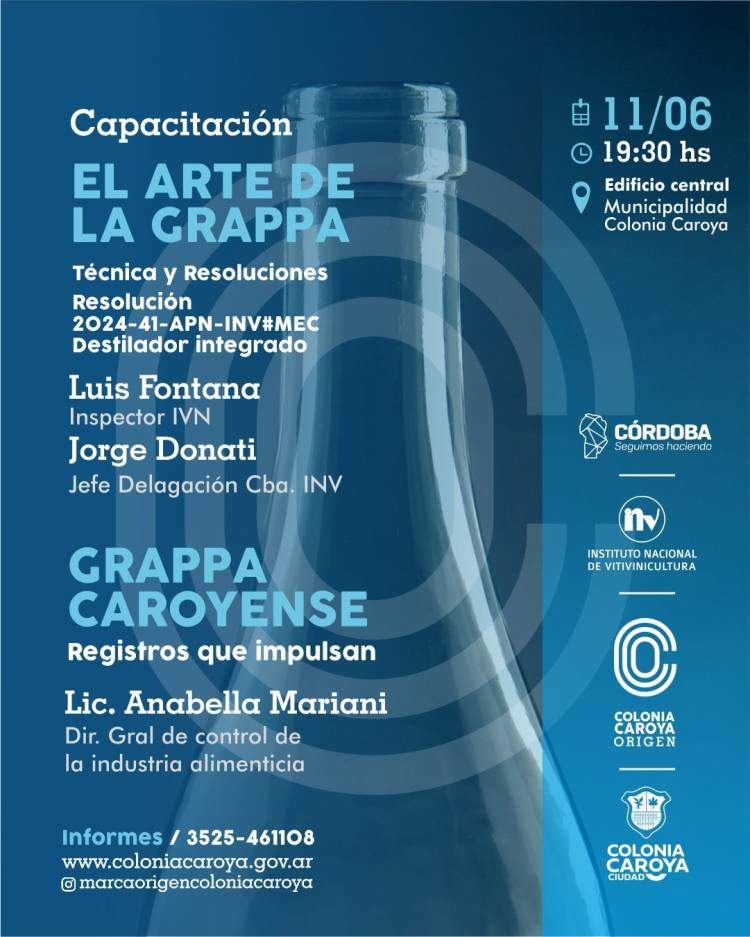 #ColoniaCaroya : El Arte de la Grappa