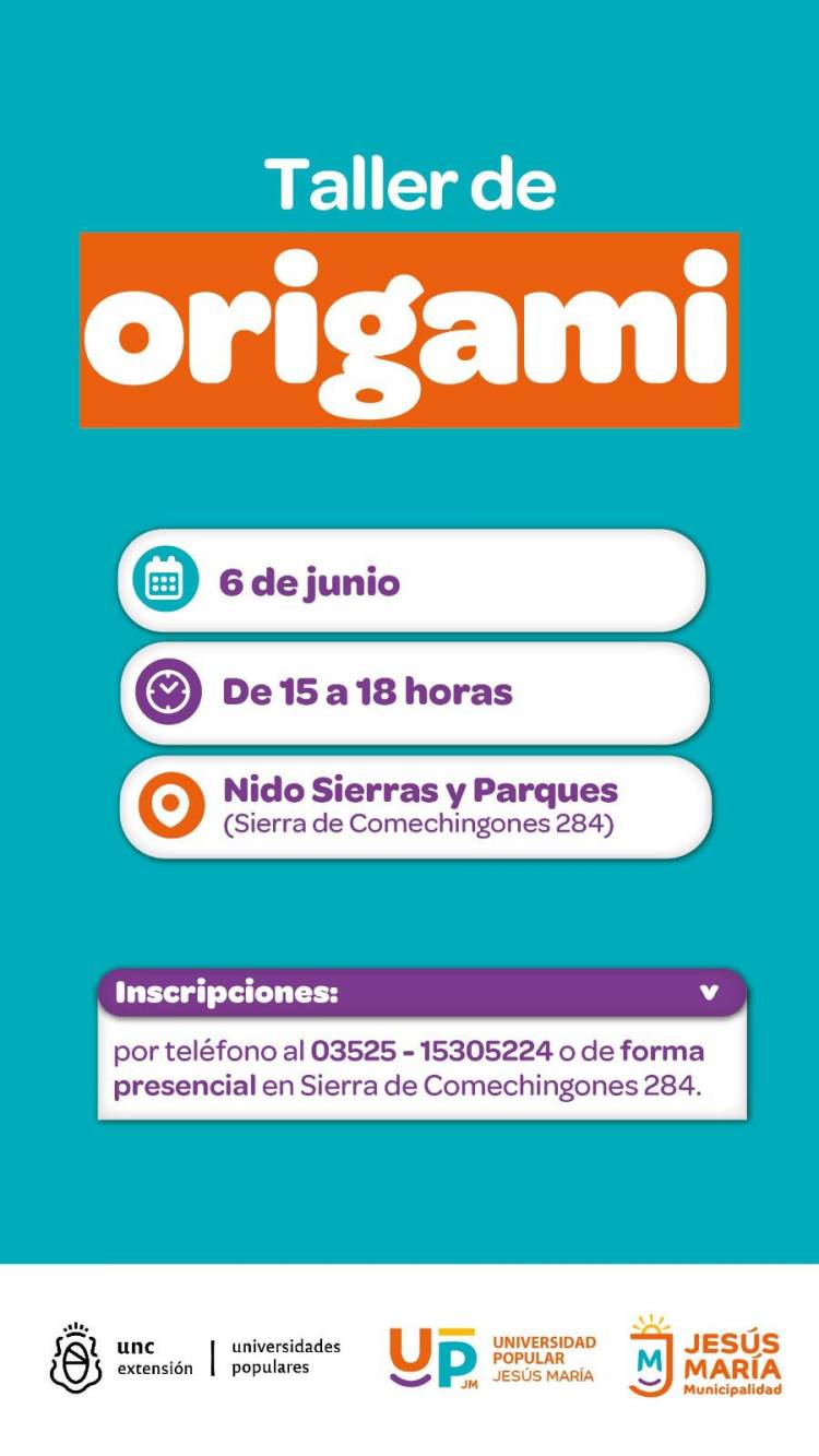 #JesusMaría: Arrancan nuevos cursos gratuitos: atención al cliente, carpintería, maquillaje artístico, origami, informática y administración