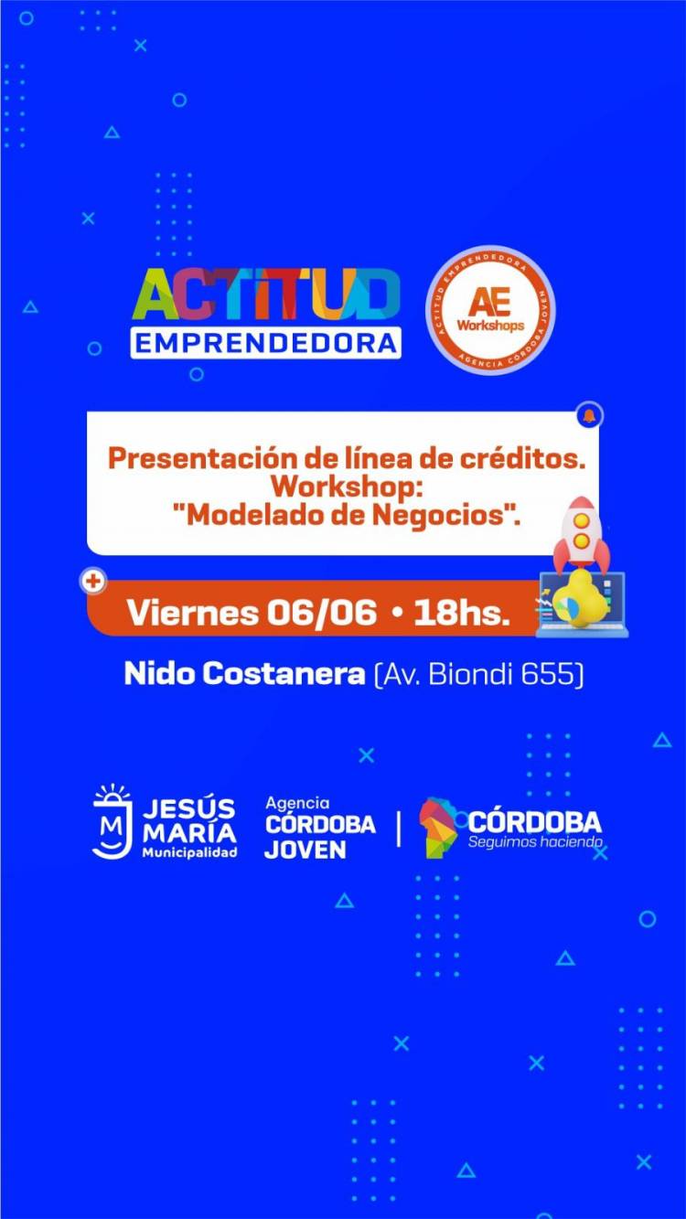 #JesusMaría : Se viene una charla informativa sobre actitud emprendedora y líneas de créditos para jóvenes