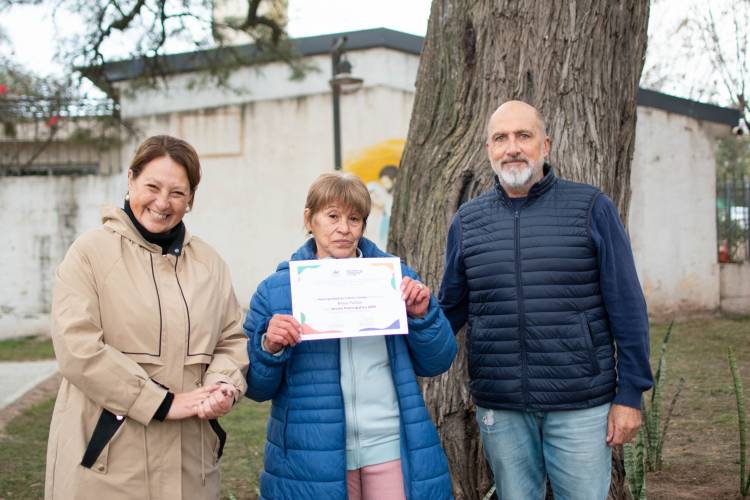 #ColoniaCaroya  Reconocimiento a más de 30 vecinos participativos