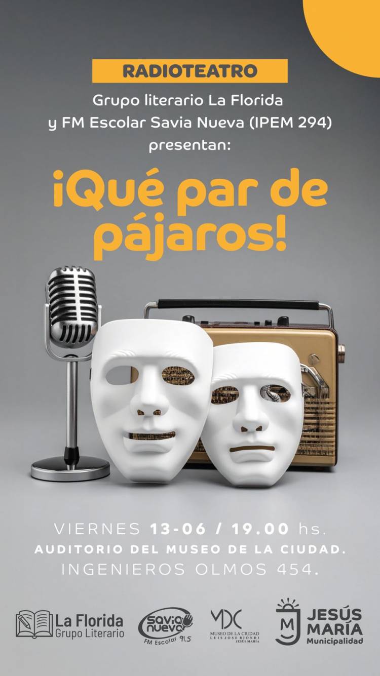 #JesusMaría : Radioteatro en el Museo de la Ciudad: secretos, humor y comedia, en un relato imperdible