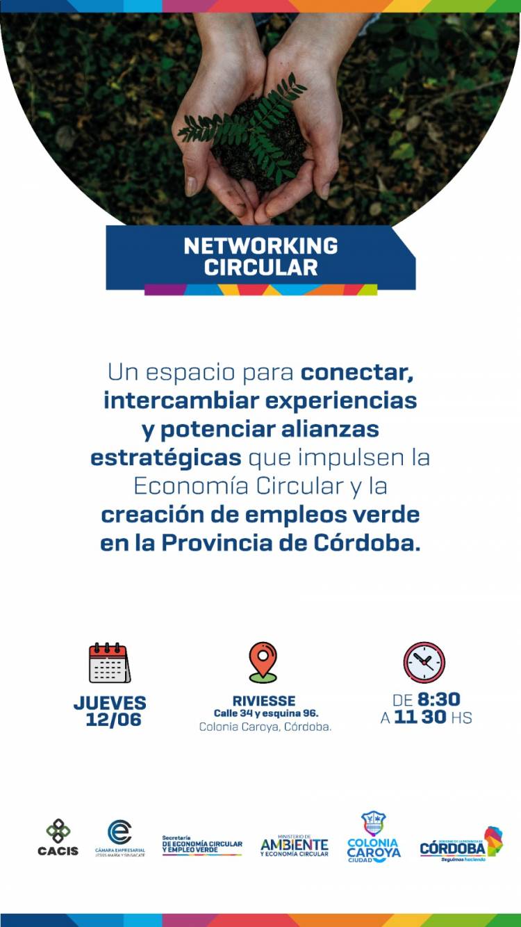 #ColoniaCaroya: Networking Circular en Colonia Caroya