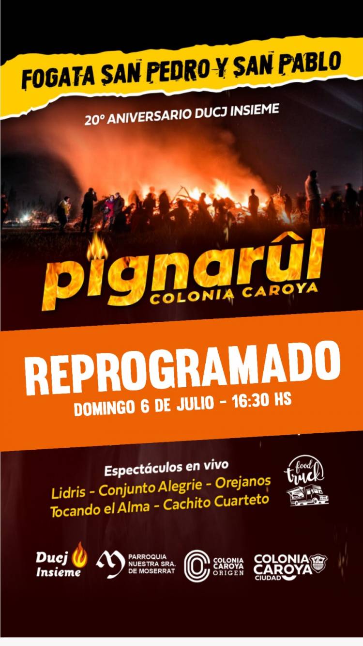 #ColoniaCaroya: Pignarûl postergado