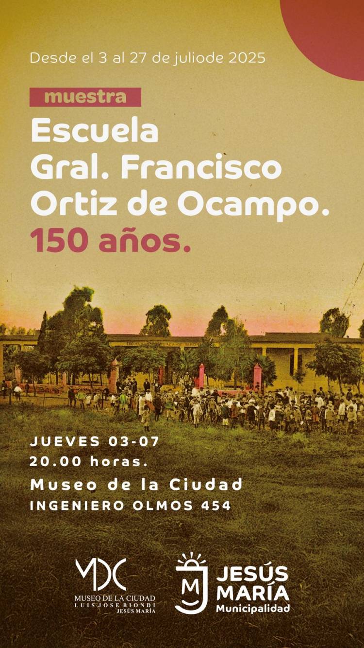 #JesusMaría : Jesús María homenajea a la escuela Ortiz de Ocampo en su 150° aniversario