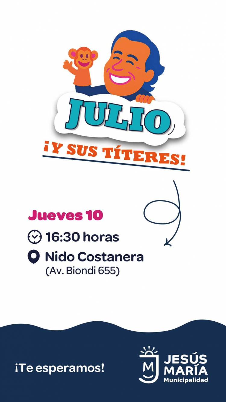 #JesusMaría: ¡Cambio de actividad por condiciones climáticas!