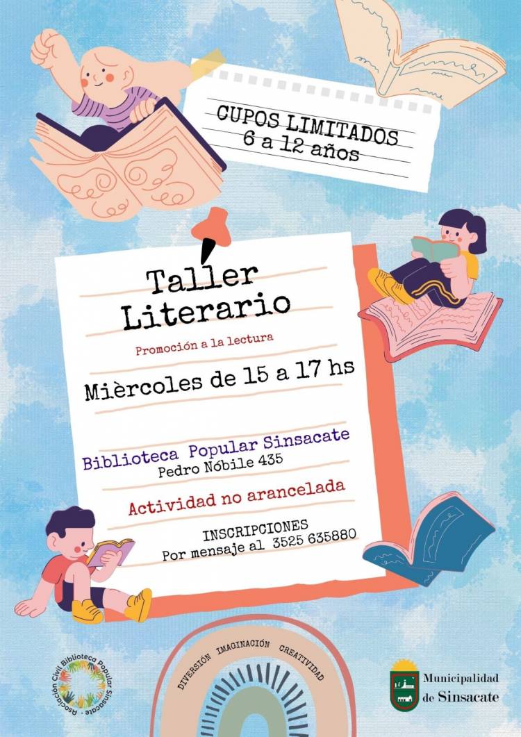#SINSACATE - ¡Un espacio para leer, crear e imaginar!