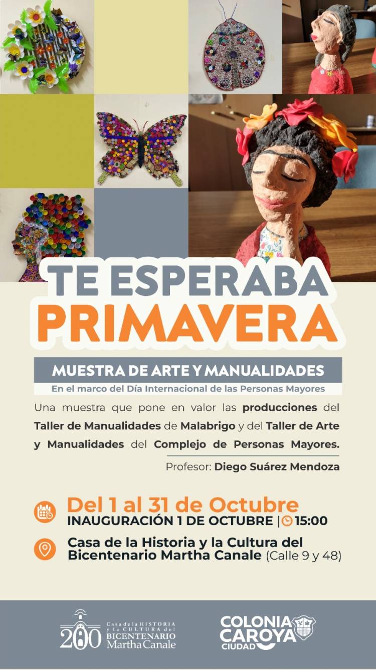 #COLONIACAROYA - Arte y baile por el Día de las Personas Mayores