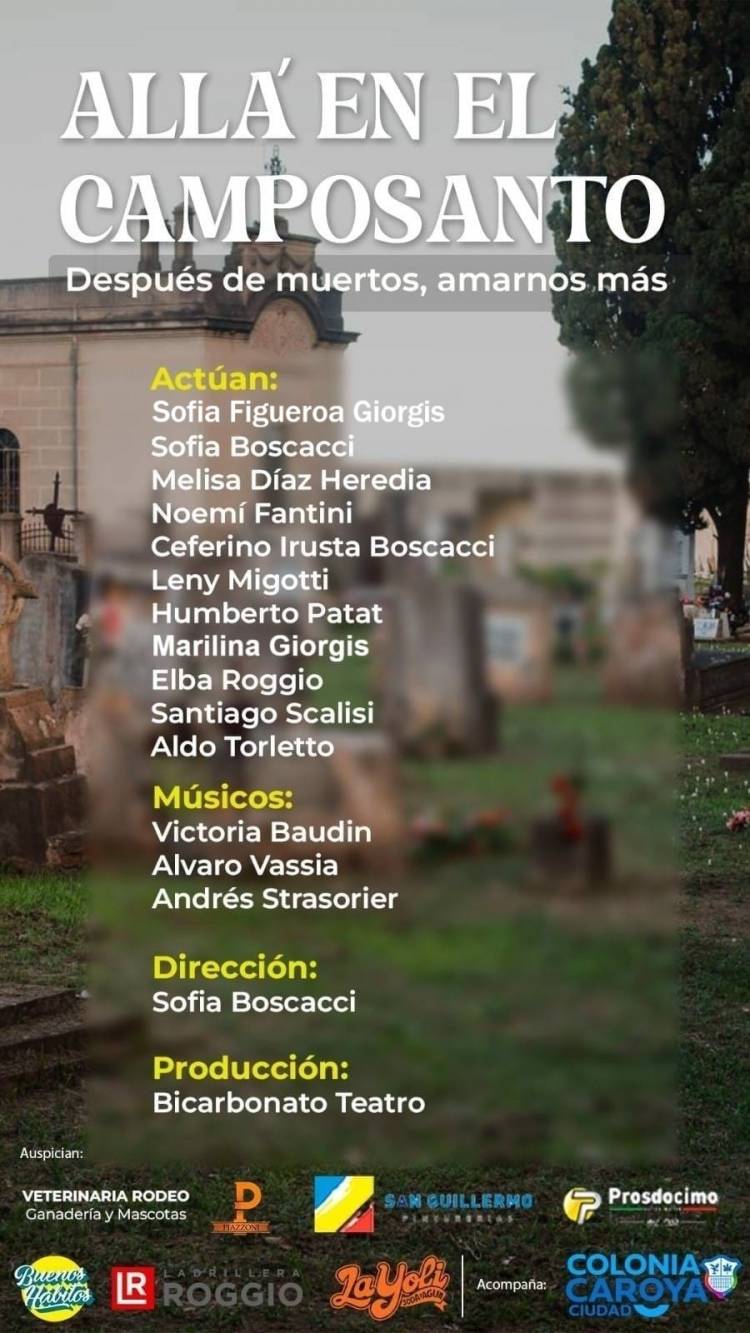 #COLONIACAROYA - Nueva función de “Allá en el Camposanto”