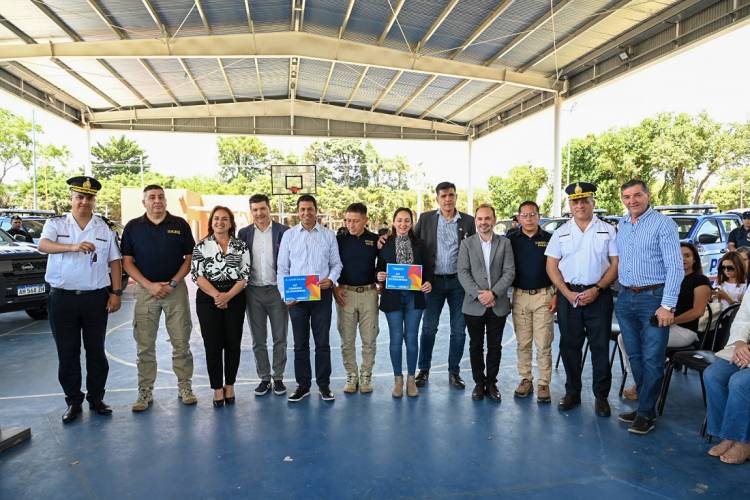 #PROVINICIAL - Prunotto en Colonia Tirolesa: “No hay desarrollo sin seguridad y la seguridad es responsabilidad del Estado”