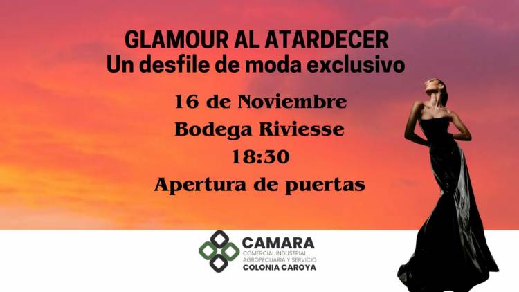 #ColoniaCaroya: “Glamour al Atardecer” – Moda, Tendencias y Estilo en Bodega Riviesse