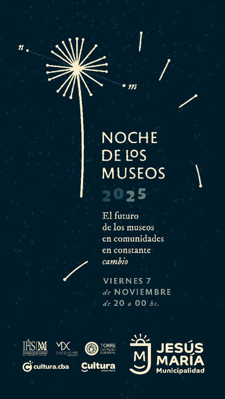 #JesusMaria: Llega una nueva edición de La Noche de los Museos a Jesús María