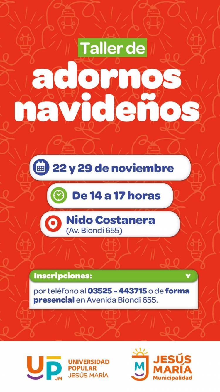 #JesusMaria: Navidad sustentable: un taller para crear tus propios adornos