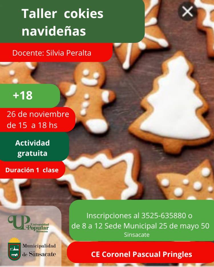 #SINSACATE - La Universidad Popular Sinsacate lanza un Taller Gratuito de Adornos Navideño