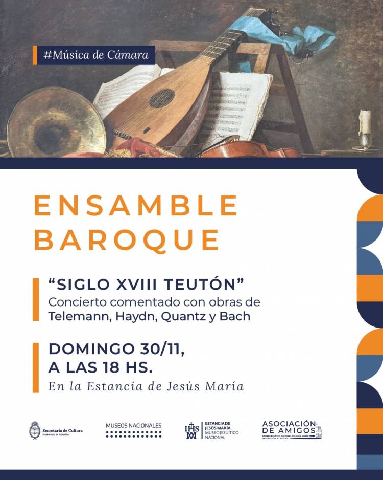 #JESUSMARIA - La Estancia Jesuítica de Jesús María celebra sus 25 años como Patrimonio Mundial con un concierto de cierre