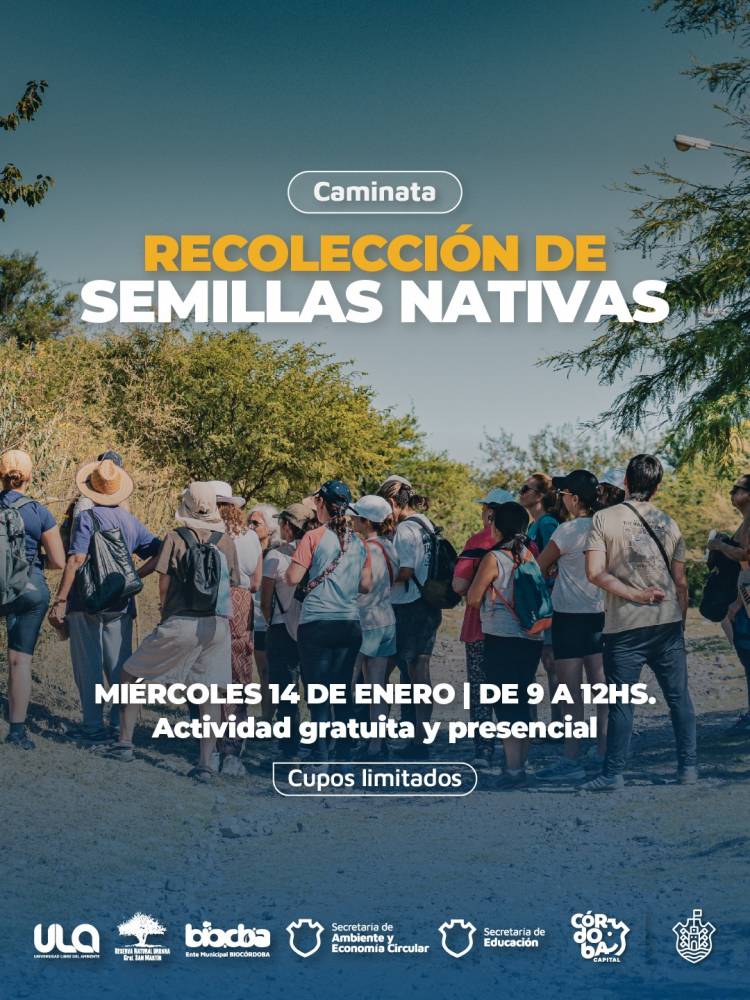 #Cordoba: Caminata de Recolección de Semillas Nativas 