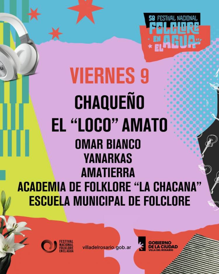 #Villadel Rosario: Villa del Rosario vuelve a ser cauce del folklore argentino