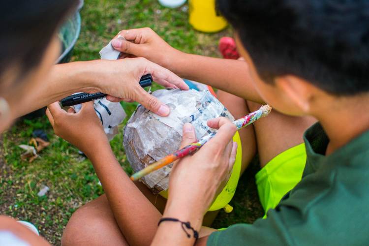 #COLONIACAROYA : ¡Retoman las clases de la Escuela de Carnaval!