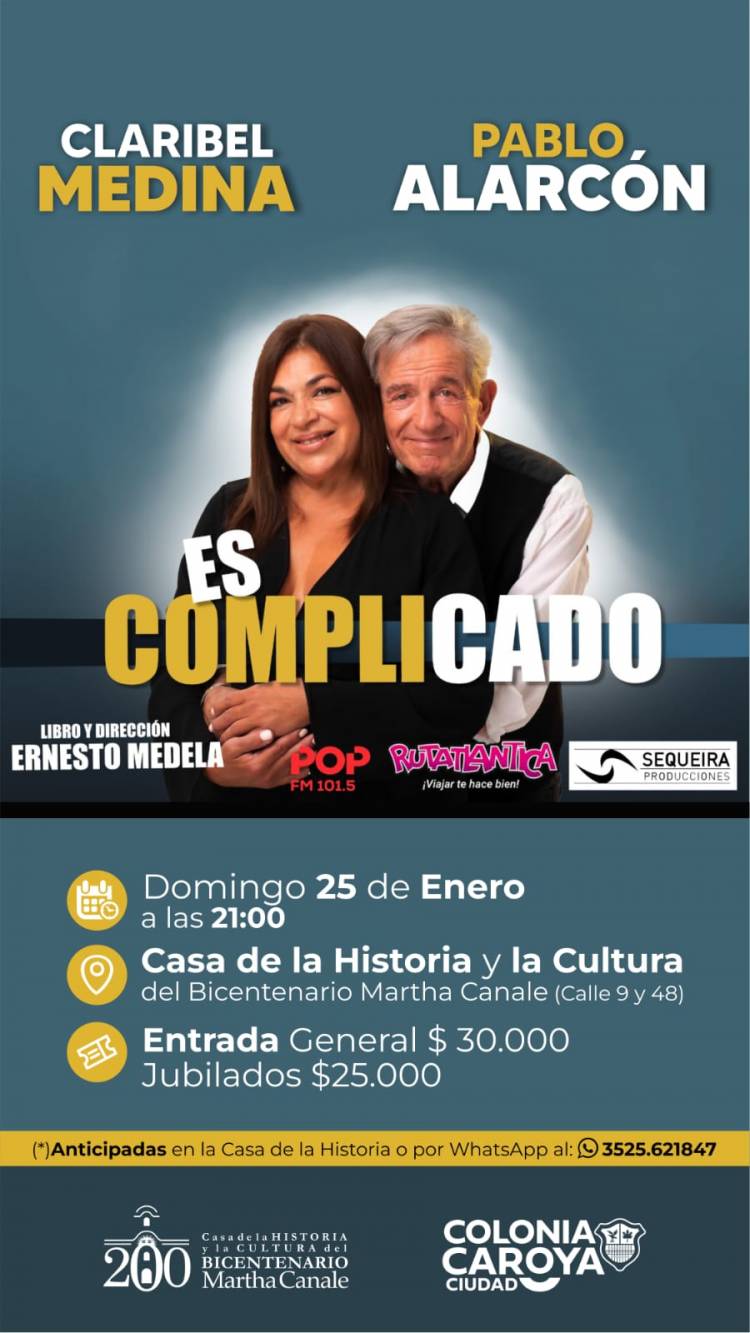 #COLONIACAROYA : Teatro de primer nivel en Colonia Caroya