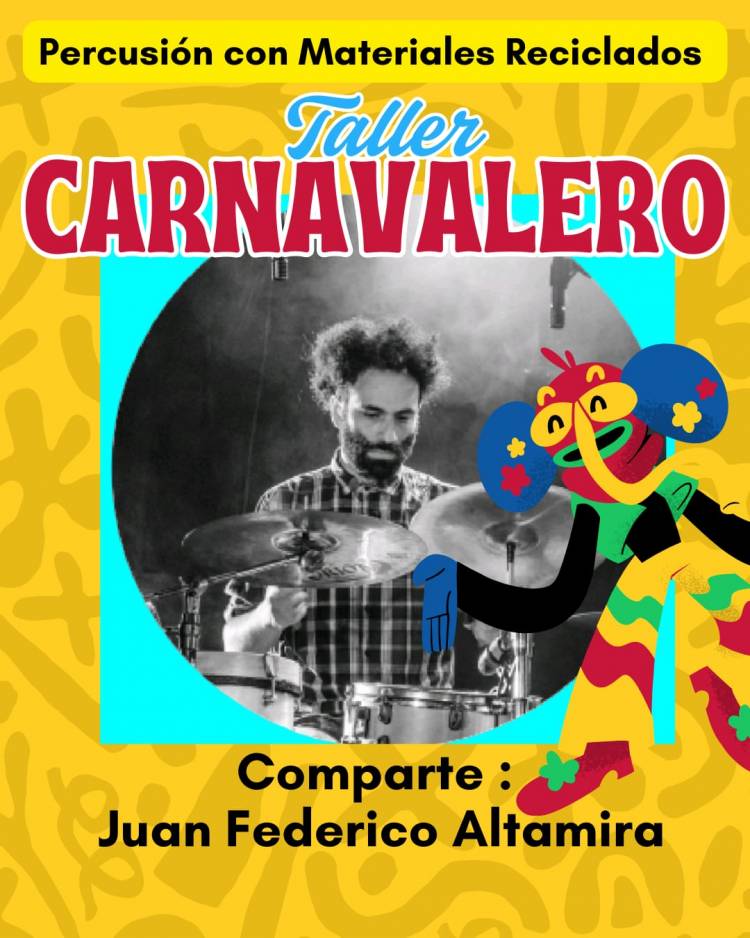 #COLONIACAROYA: Tiempo de Carnaval en la Biblio Taller de Carnaval  BOCHINCHE