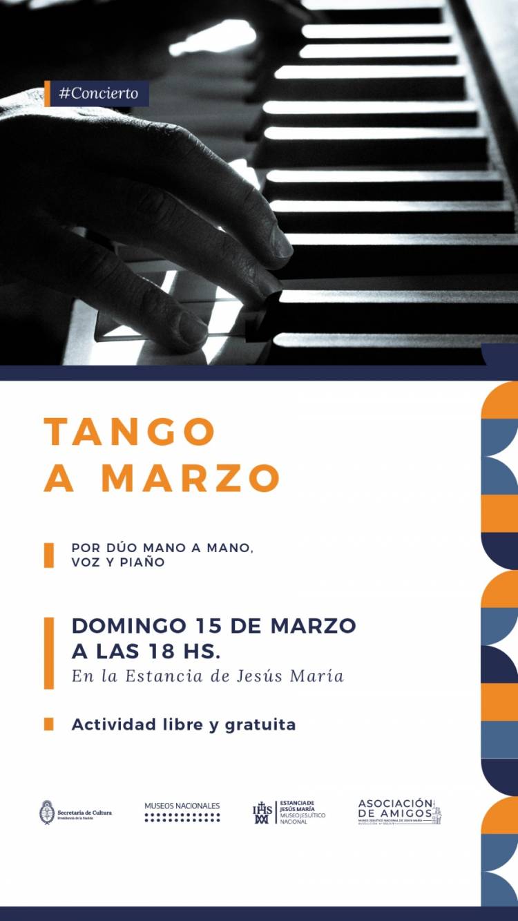 #JESUSMARIA:  "MANO A MANO: VOZ Y PIANO".