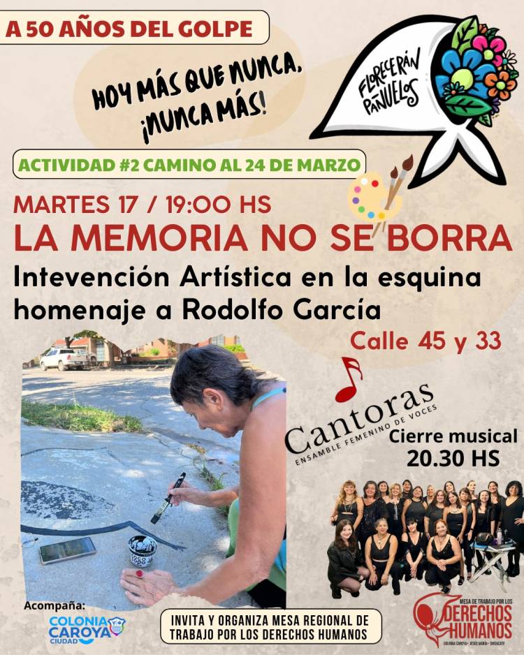 #COLONIACAROYA: LA MEMORIA NO SE BORRA