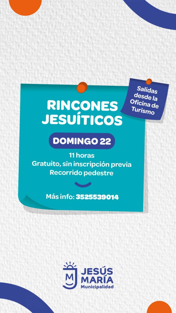 #JESUSMARIA: una agenda cargada de propuestas culturales, históricas y recreativas