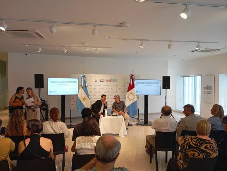#PROVINCIALES: Se realizó en la Legislatura una conferencia sobre salud mental y prevención del suicidio