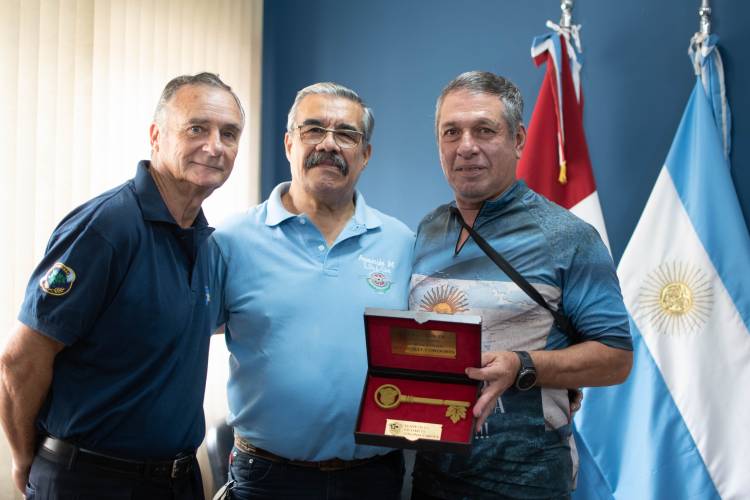 #COLONIACAROYA: La Llave de la Ciudad para los Veteranos de Malvinas