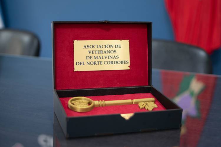 #COLONIACAROYA: La Llave de la Ciudad para los Veteranos de Malvinas