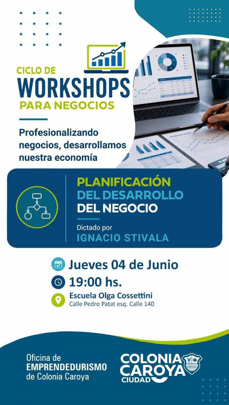 #COLONIACAROYA: Workshop: La Planificación del Desarrollo del Negocio