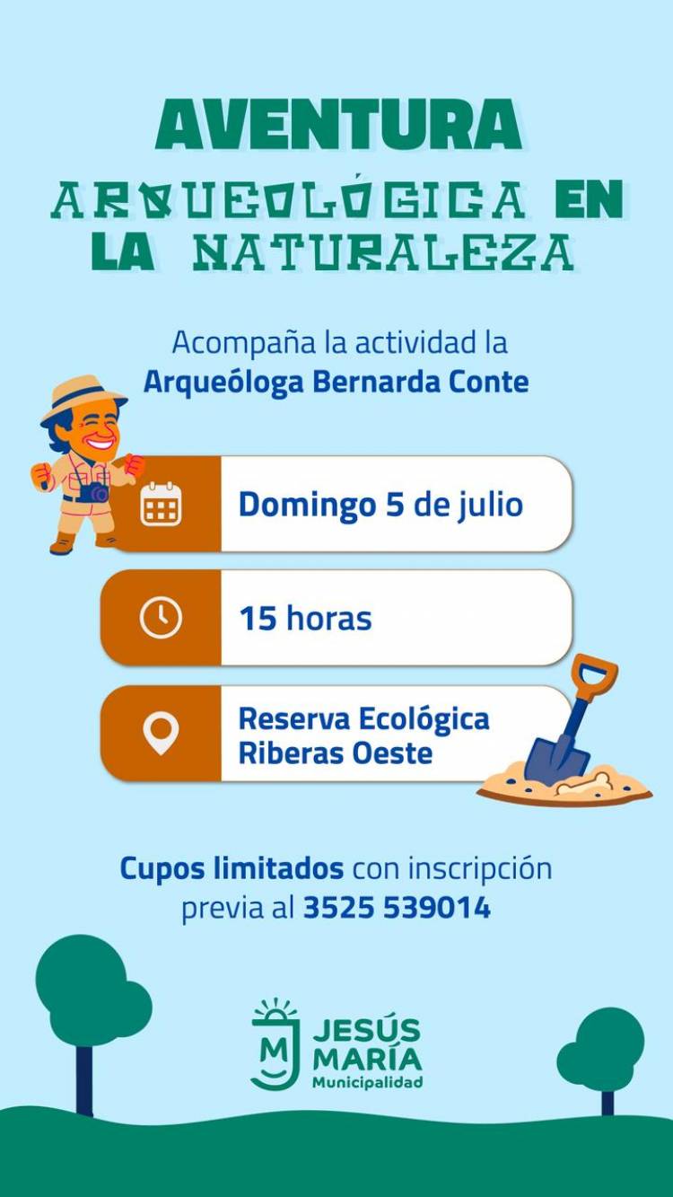 #JesúsMaría: arqueología y diversión para disfrutar una tarde en familia 