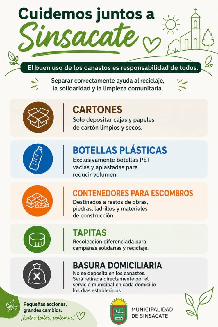 #SINSACATE: Cuidemos juntos a Sinsacate