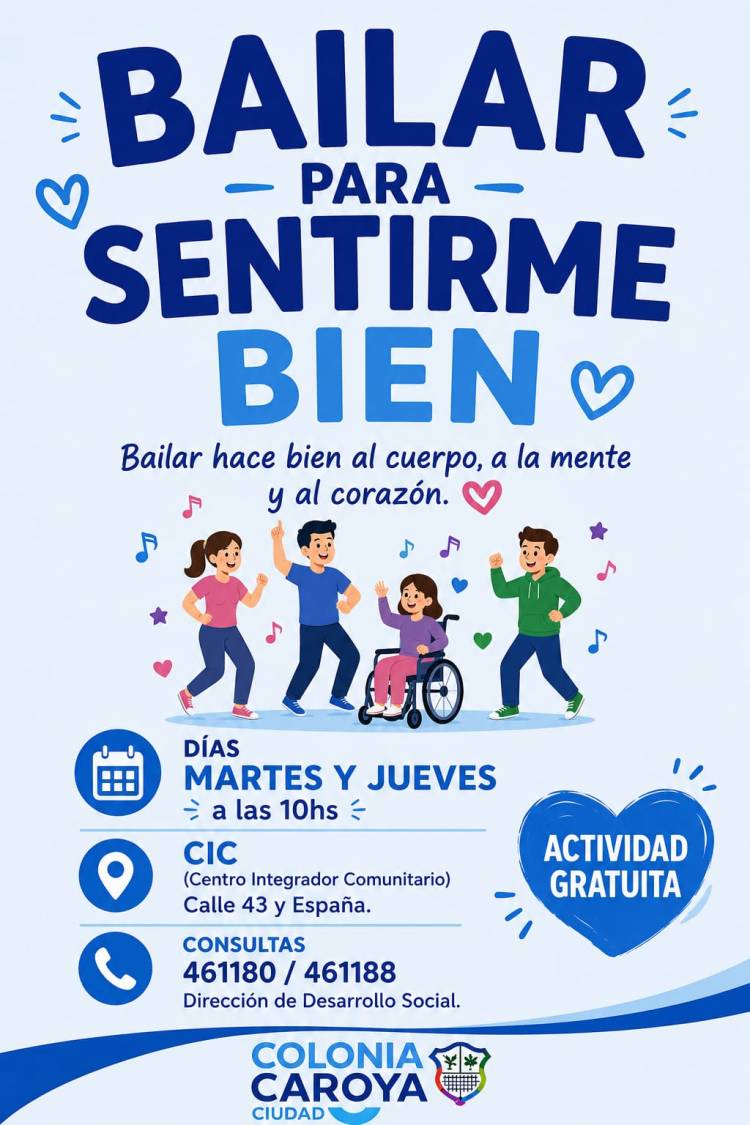 #COLONIACAROYA: Bailar para sentirme bien