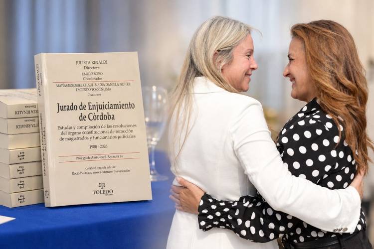 #PROVINCIALES: Prunotto acompañó la presentación de un libro que reúne 38 años de historia del Jurado de Enjuiciamiento de Córdoba